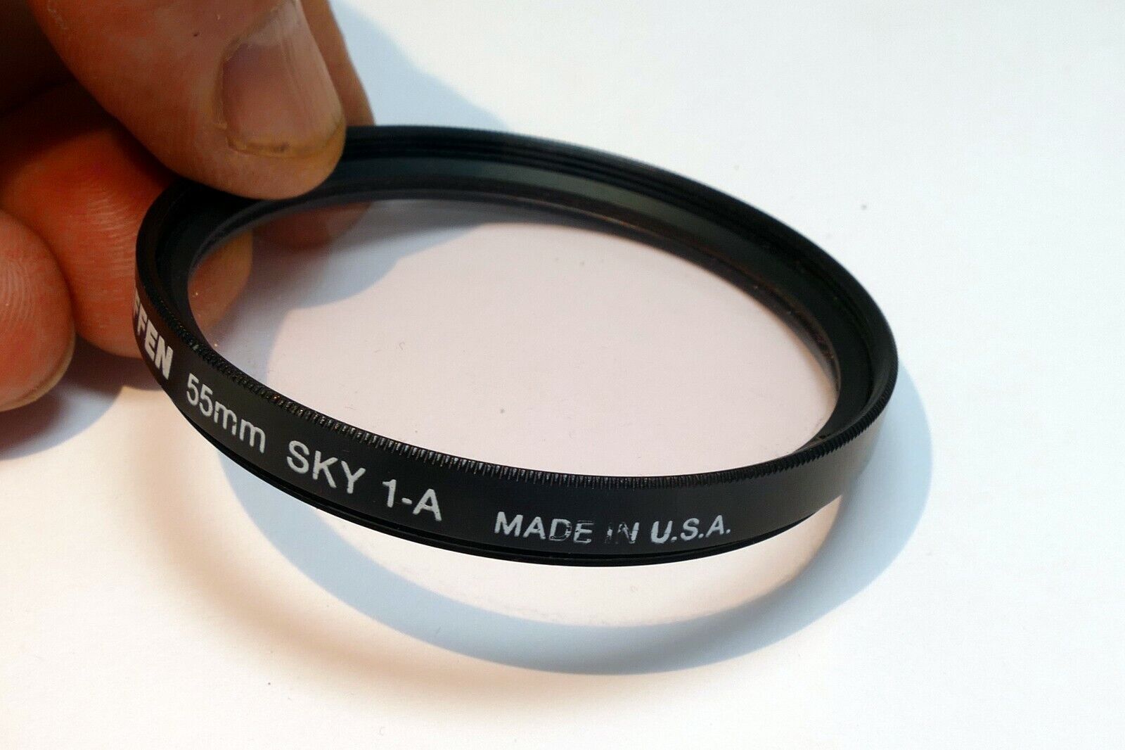 Tiffen 55mm Filter Skylight 1A sky worming made in USA