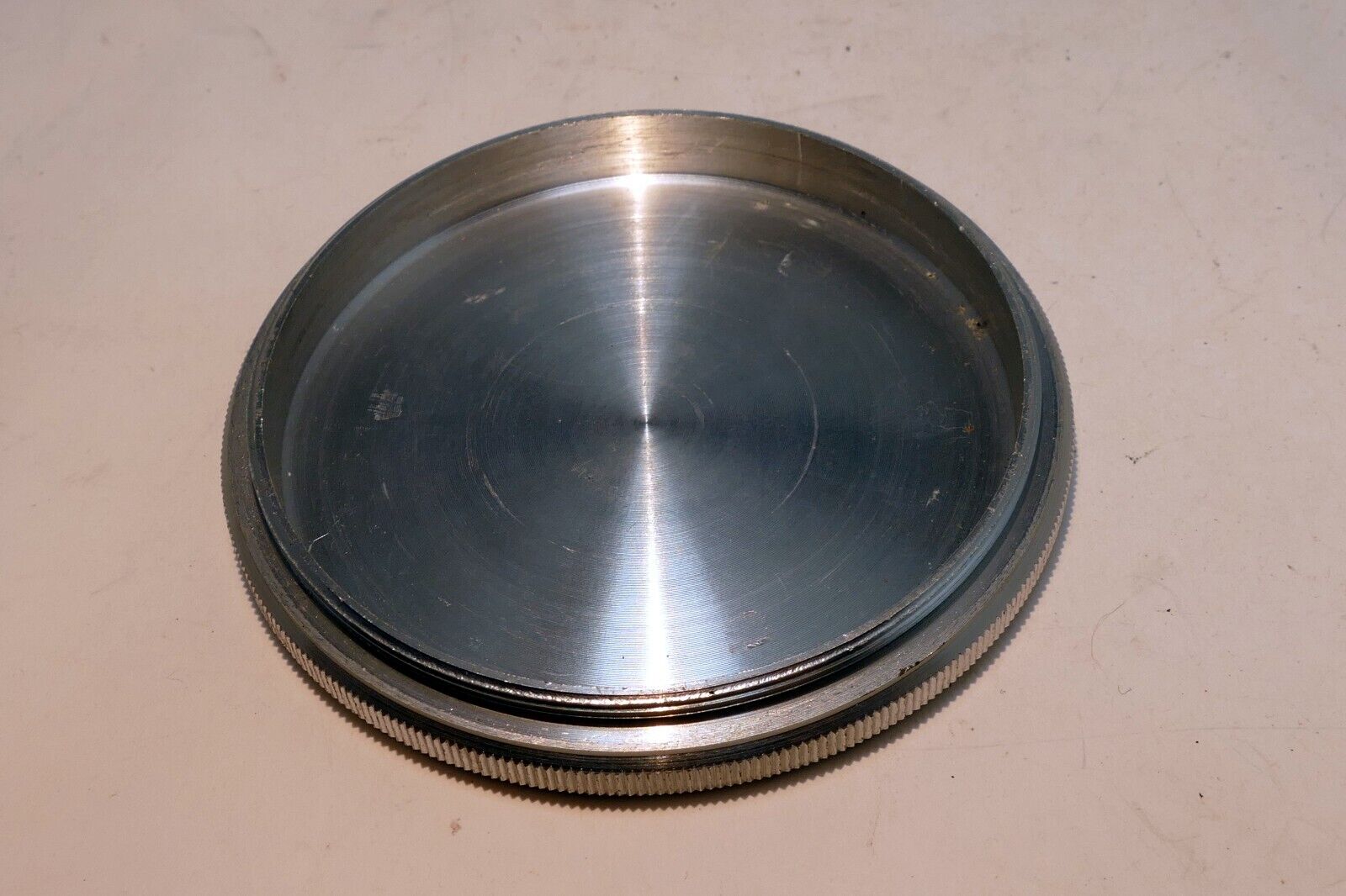 SOM Berthiot 66mm Paris ID Front Lens Cap Metal threaded series 8 VIII