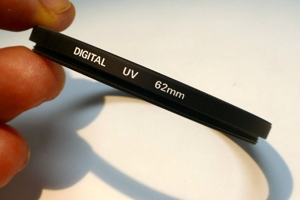 Quantaray 62mm Lens Filter Digital UV Low / Slim profile WIDE ANGLE lenses