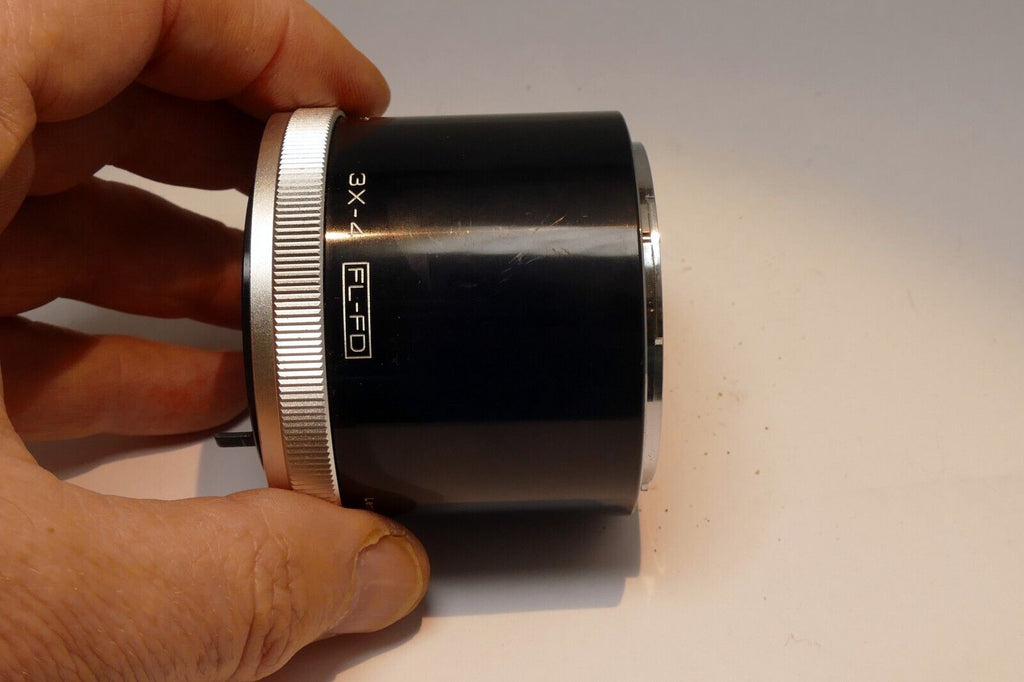 Vivitar FL FD Canon 3X-4 3X mount lens teleconverter for AE-1