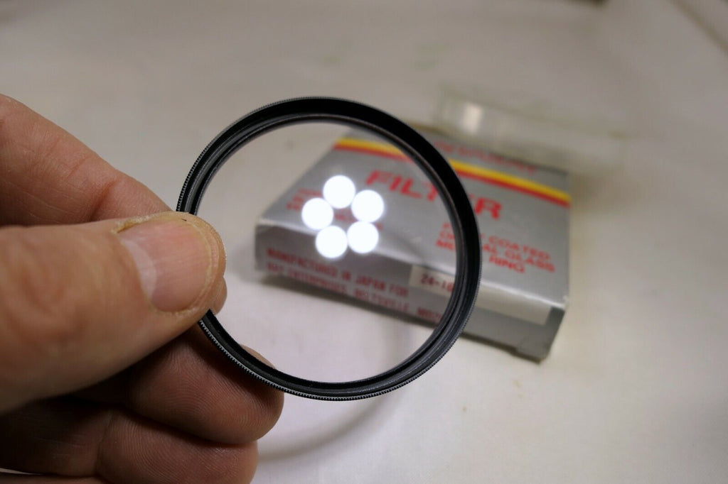 Quantaray 58mm 1A Skylight Lens filter made in Japan Boxed