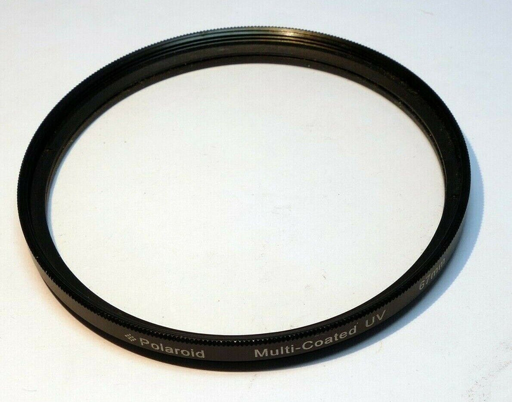 Polaroid UV 67mm Lens filter threaded screw in thin profile - wide angle