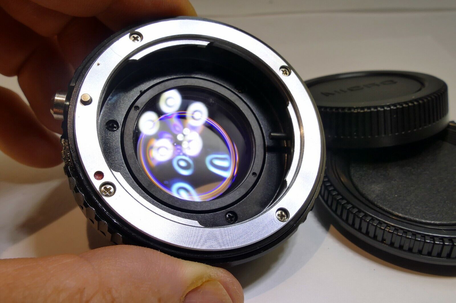 Focal Reducer Lens Booster Adapter Nikon G to M4/3 cameras Panasonic GH5 GH4