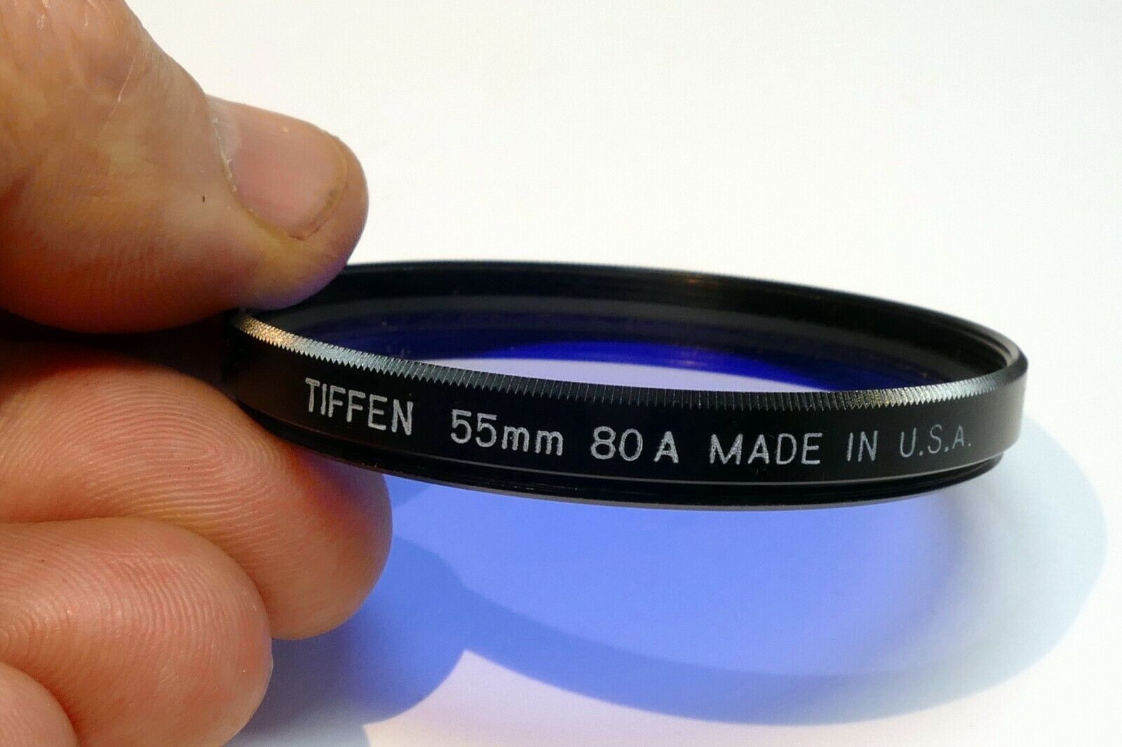 Tiffen  55mm Filter 80A  multi-coated deep blue made in USA