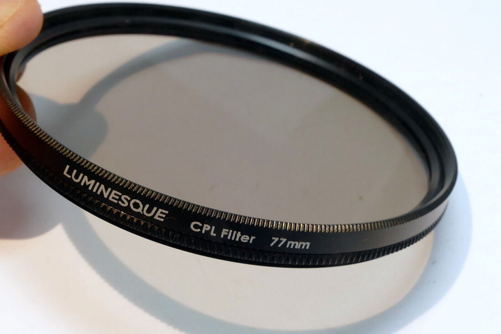 Luminesque 77mm Lens Filter C-PL Circular Polarizer