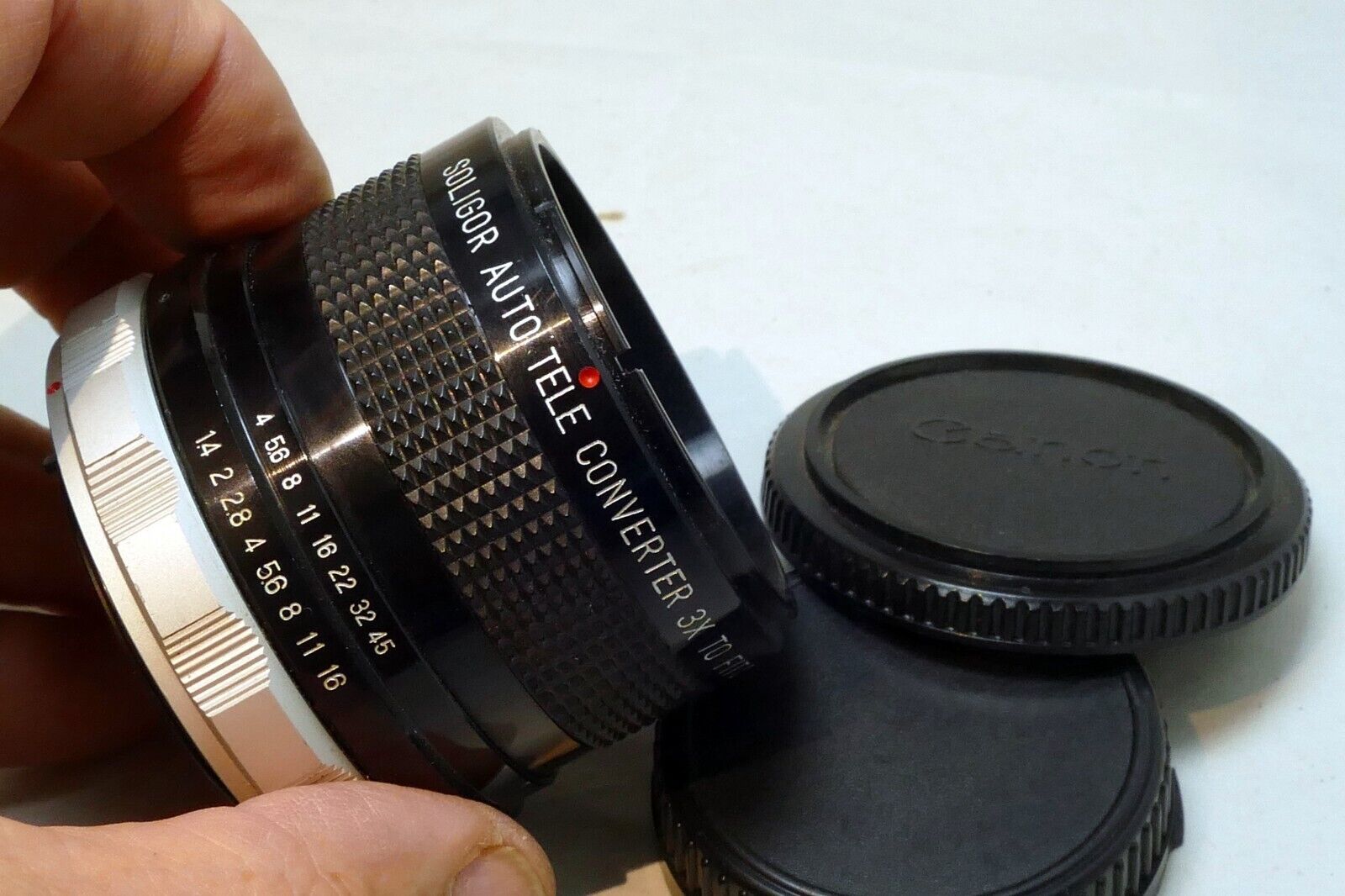 Soligor 3X Lens Teleconverter Extender for Canon FD/FL manual focus  C-FD