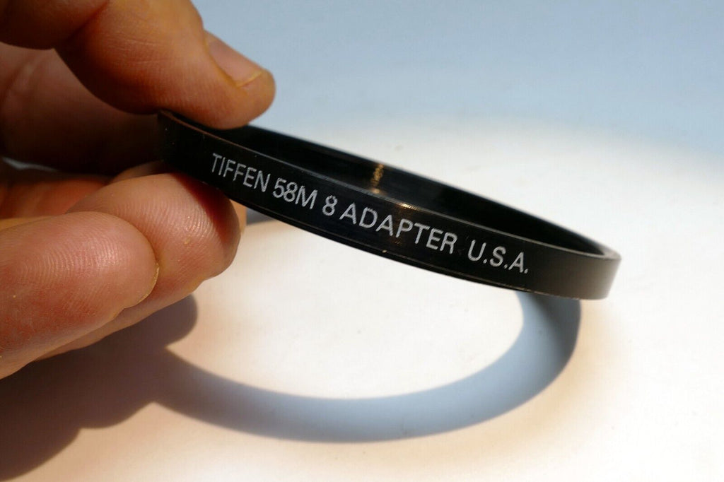 series VIII adapter 58mm step-up ring for 8 VIII 66.6mm holder Tiffen USA