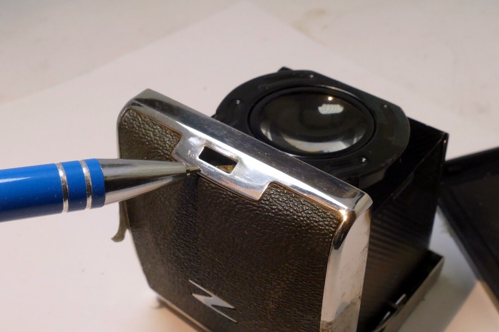 Zenza Bronica S2a EC Waist Level Finder 6X6 S - AS damaged for parts or repair