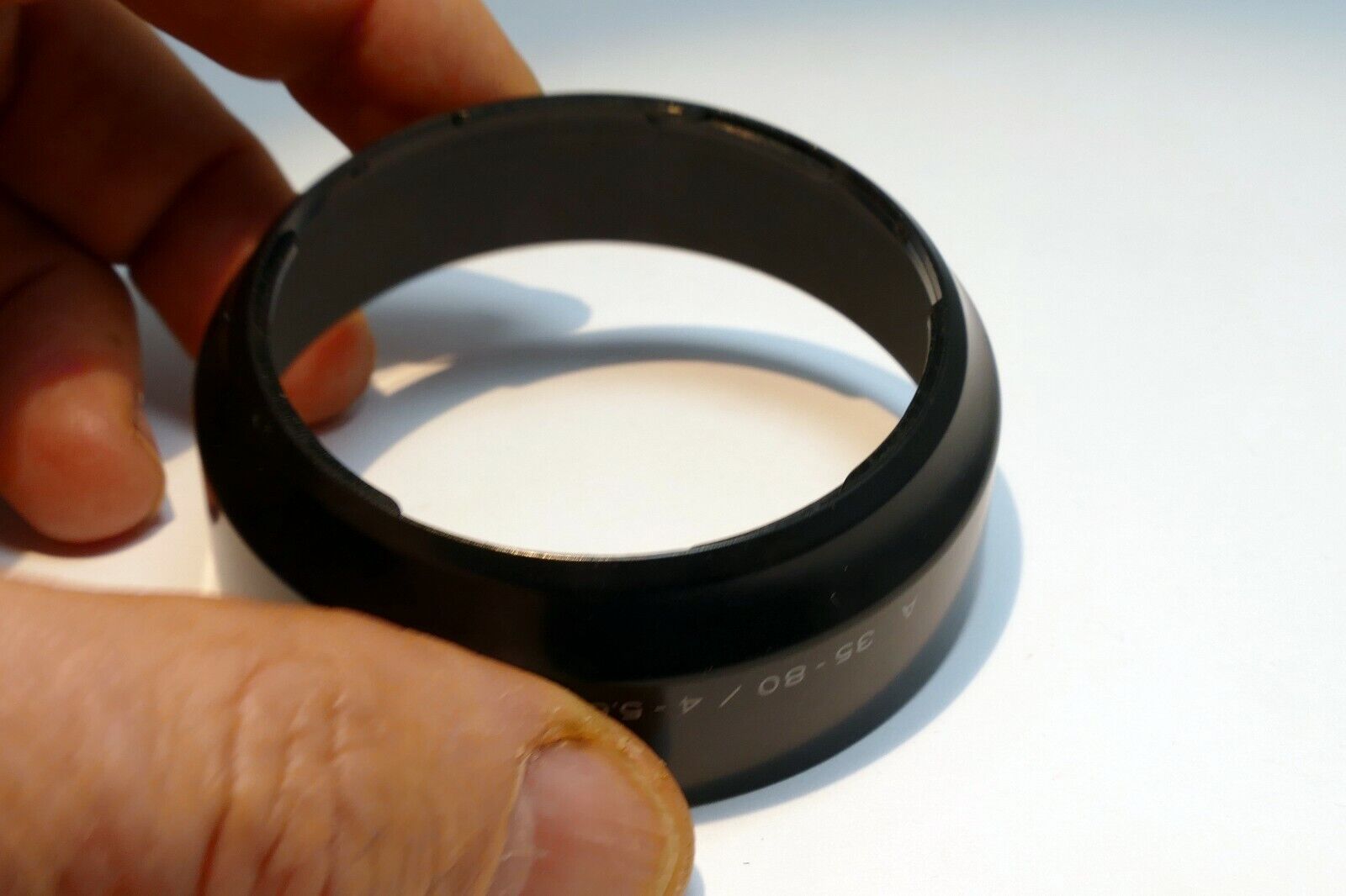 MINOLTA Shade Plastic Lens Hood For AF 35-80mm f4-5.6 A Maxxum