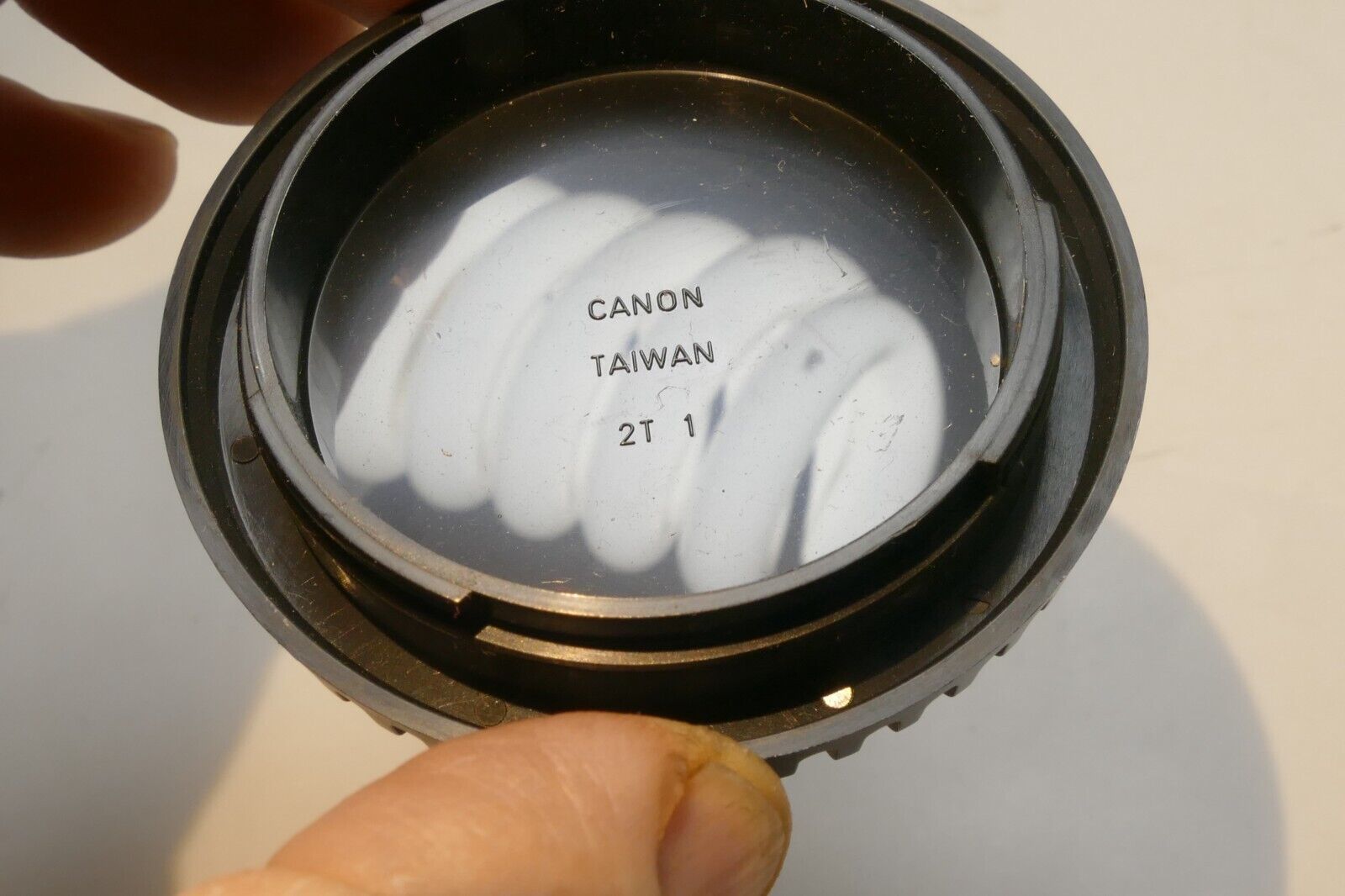 Canon EOS EF SLR Body Cap Cover Dust Cap for Canon EF cameras - genuine OEM