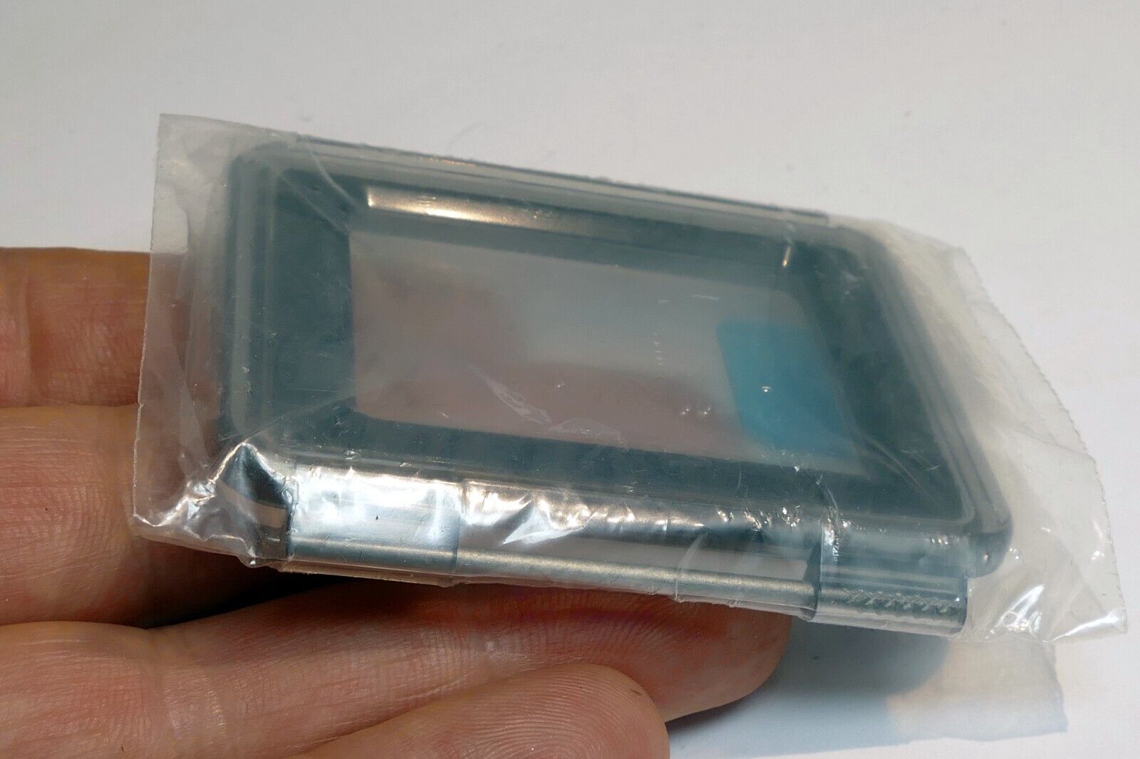 GoPro Hero  plastic back plate  for the hard case (clear ) - genuine OEM