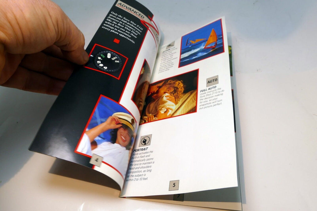 Canon Z115 Sure Shot Camera 35mm Brochure 1993 advertisement add