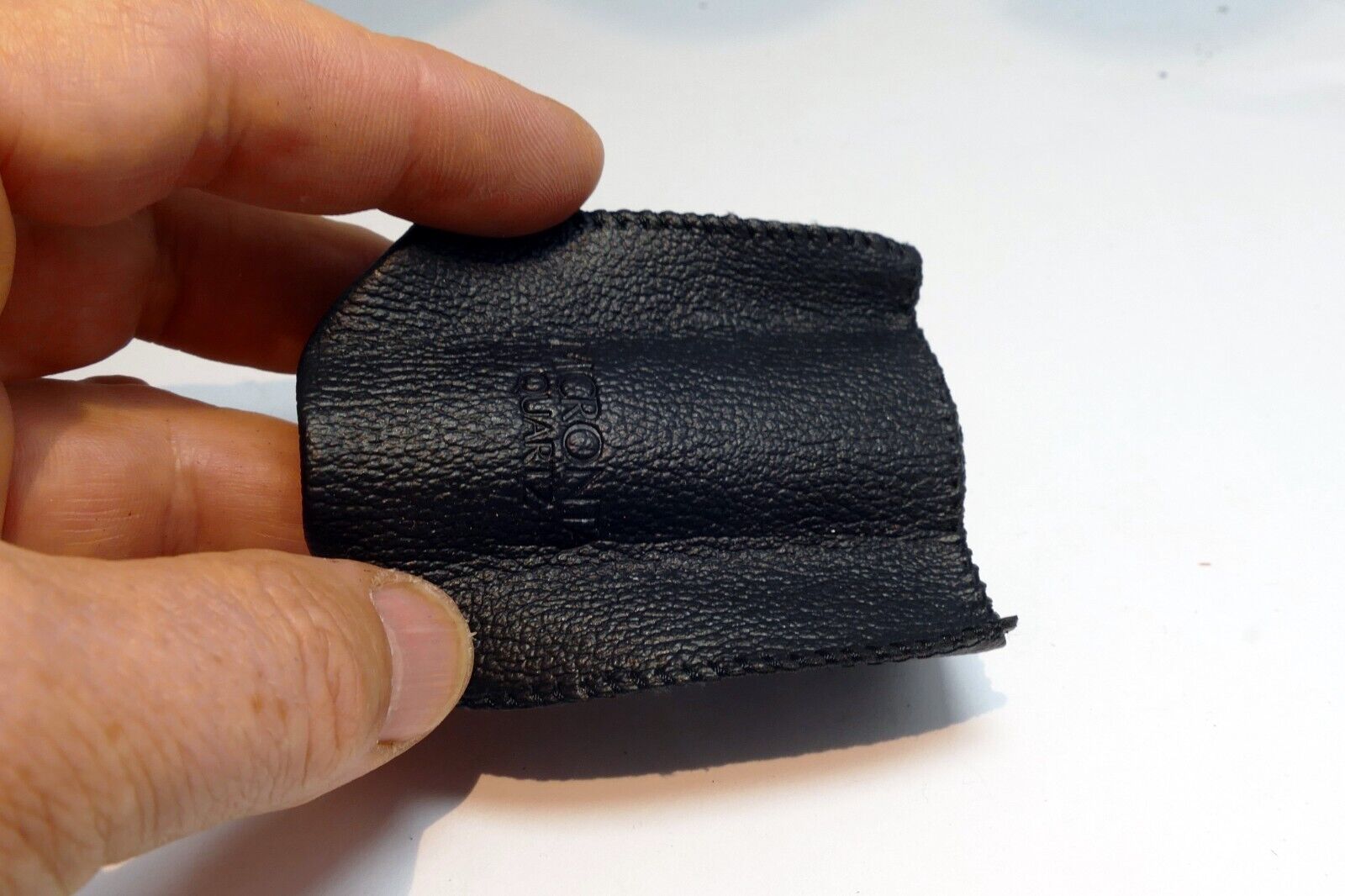 Micronta Quartz Soft Pouch Case   3.5X2.5" vintage