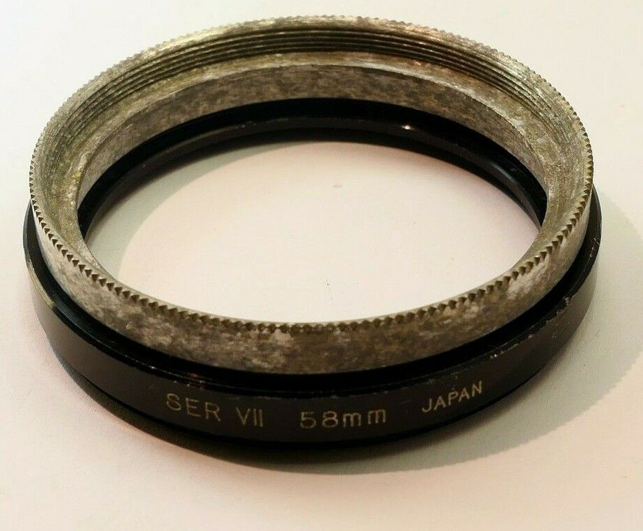 58mm to series 7 VII (54mm) Metal screw in  step-DOWN Ring adapter for lens