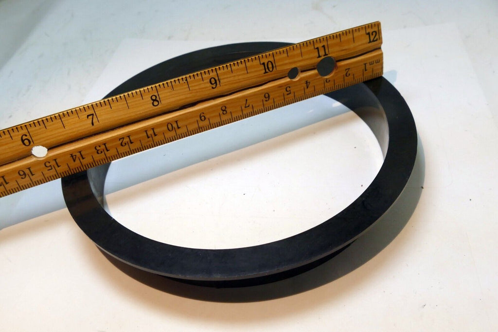 6"  black Plastic Led Trim Ring 2cm deep 13.5cm wide