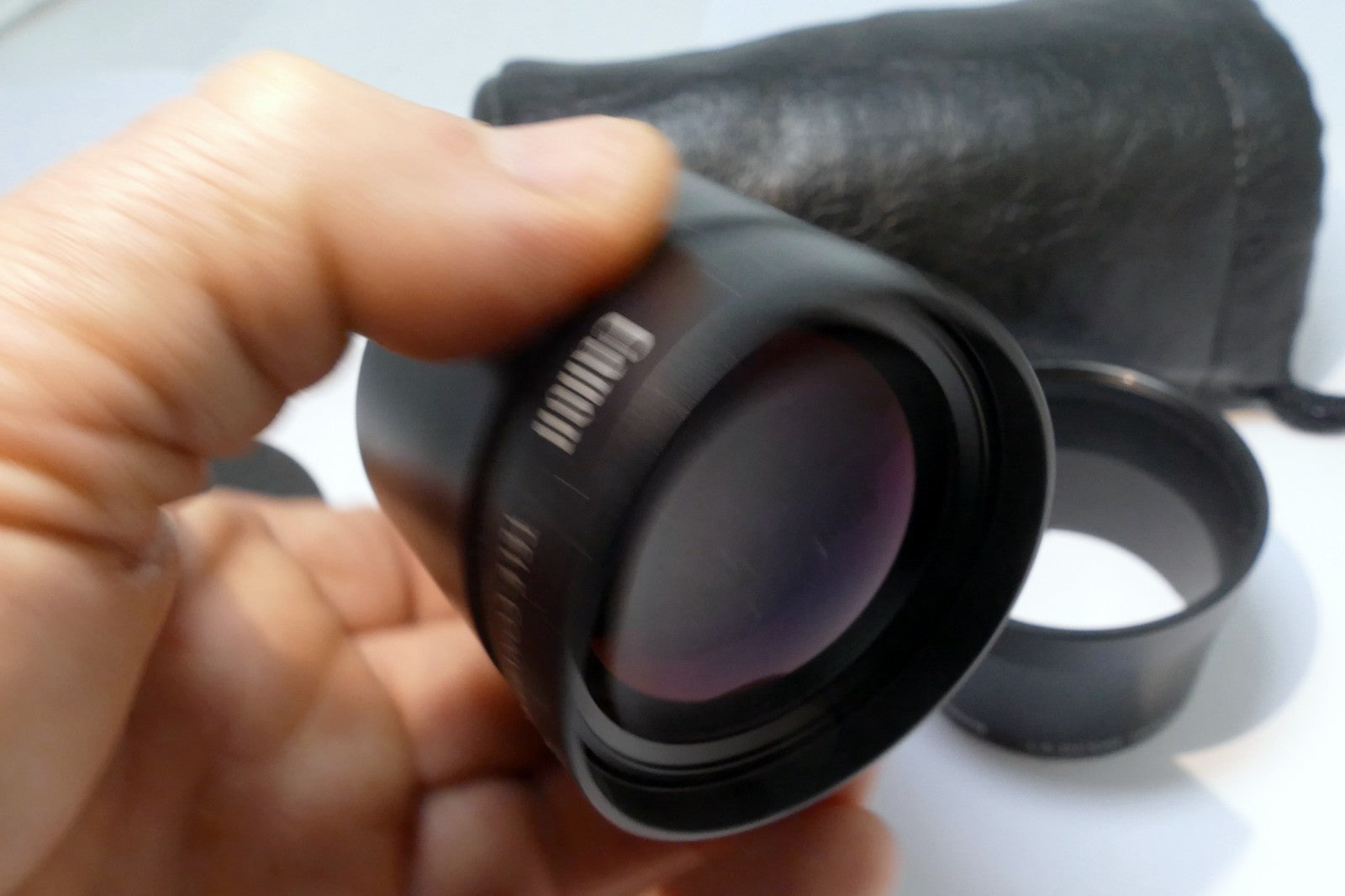 Canon Conversion Lens TC-DC52A 1.75X with LA-DC52D adapter for A80 & A95 AUX