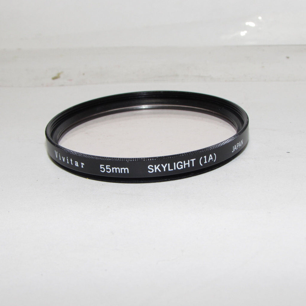 Genuine Vivitar Skylight (1A) 55mm Lens Filter Made in Japan O30519