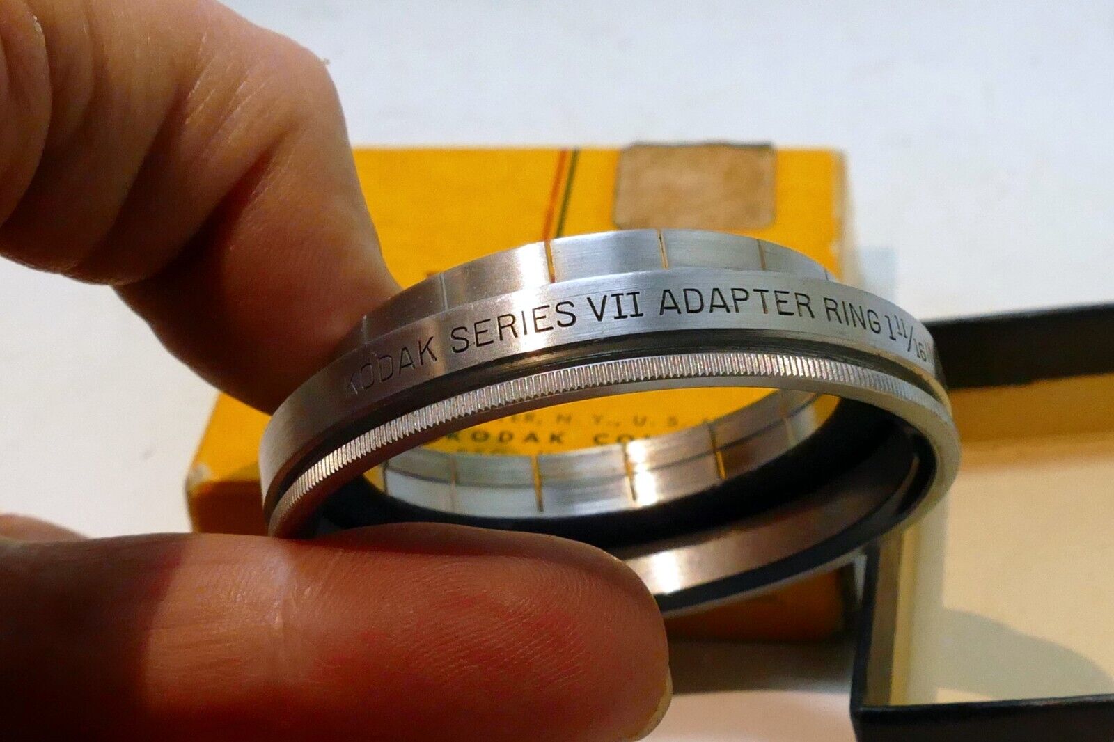 Kodak series VII 7  1 11/16" 42.5mm Adapter ring w/ retainer ring Filter Holder