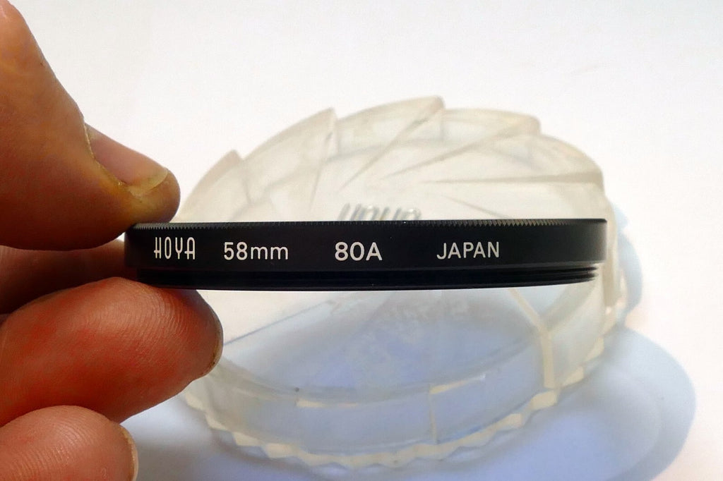HOYA Lens Filter 58mm 80A blue