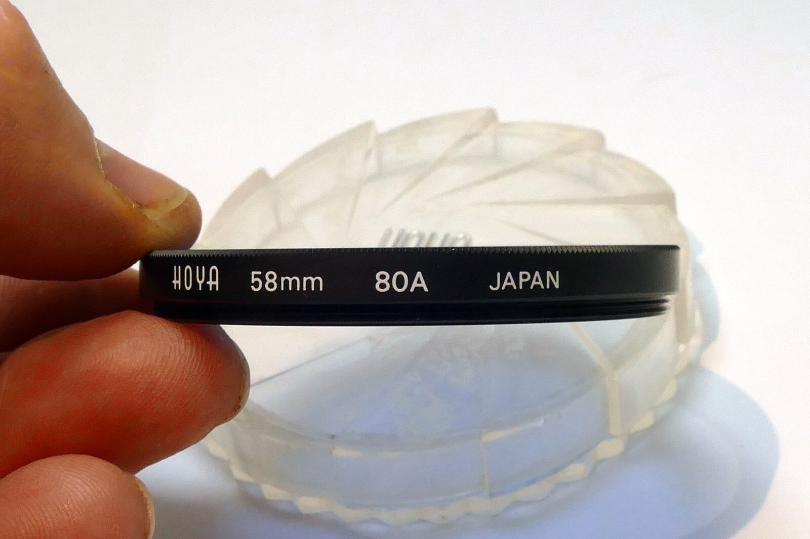 HOYA Lens Filter 58mm 80A blue