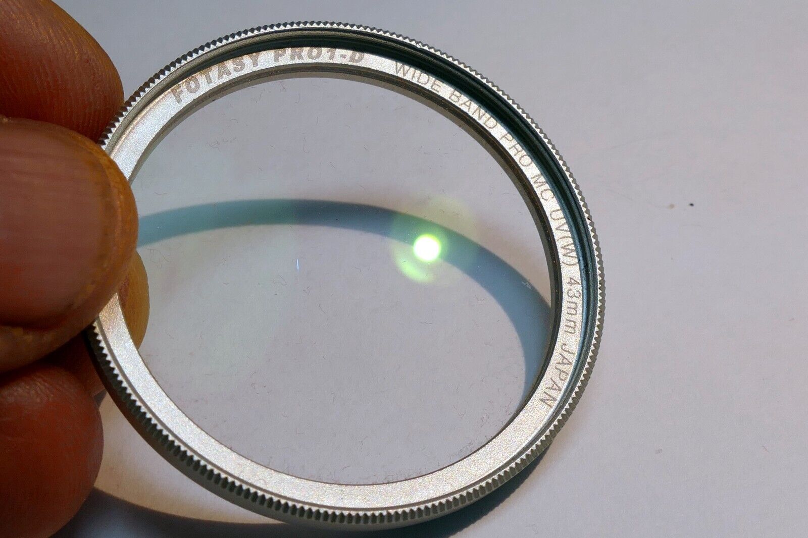 Fotasy 43mm UV Filter Objektiv Einschrauben Typ Ultraviolet Pro-1D Profi Digital