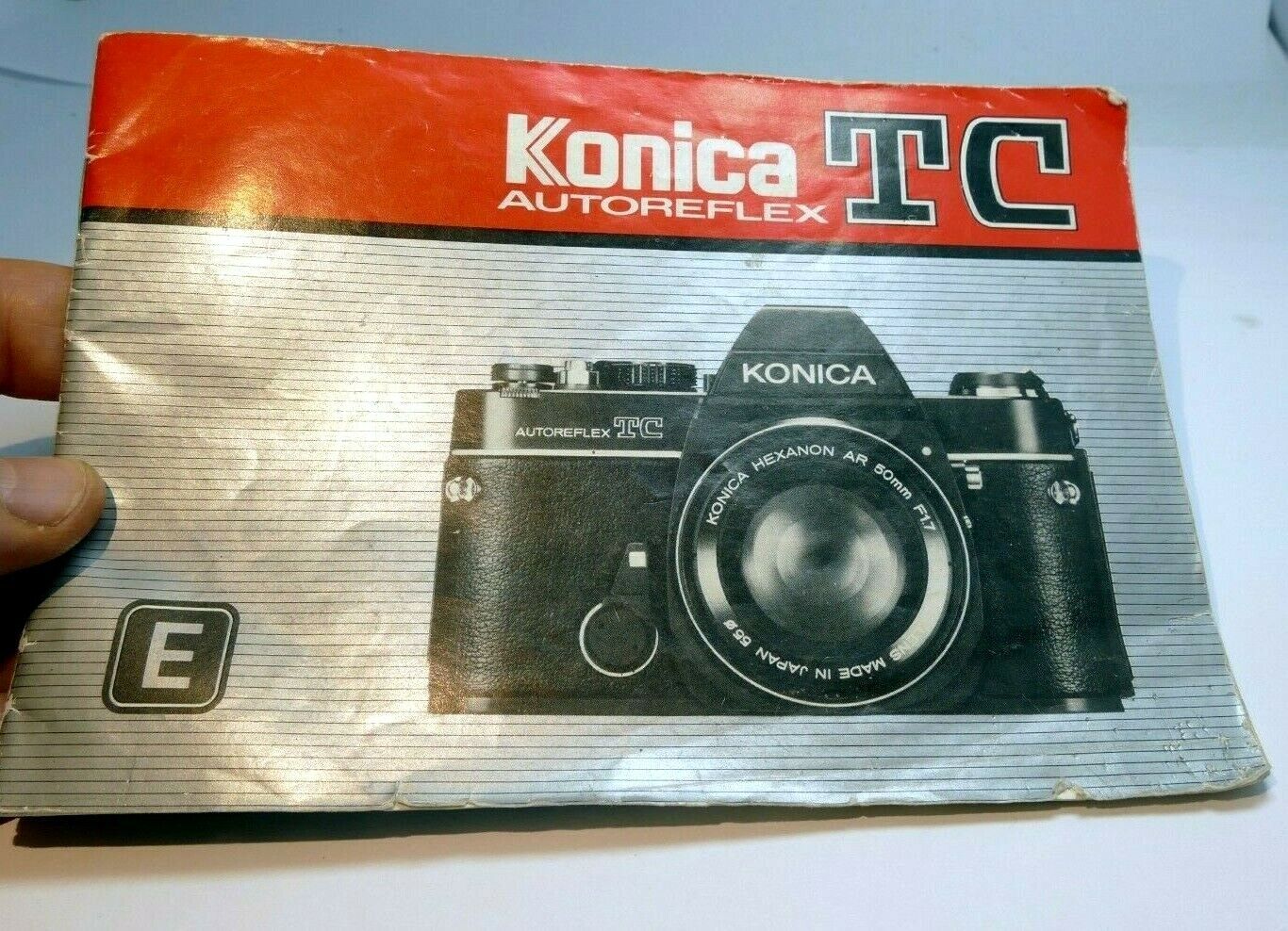 Konica Autoreflex TC Camera Guide Instruction Manual English EN 1976
