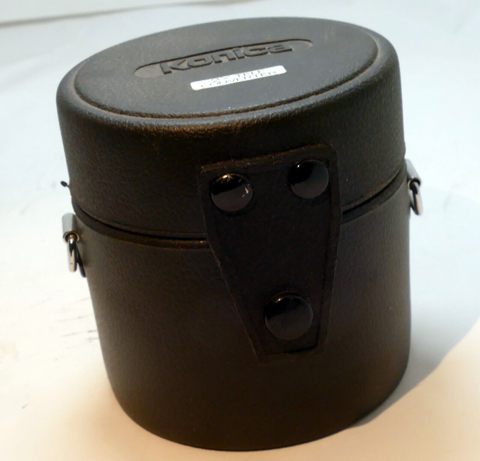Konica Hexanon 2X AR lens empty Hard case for genuine OEM vintage