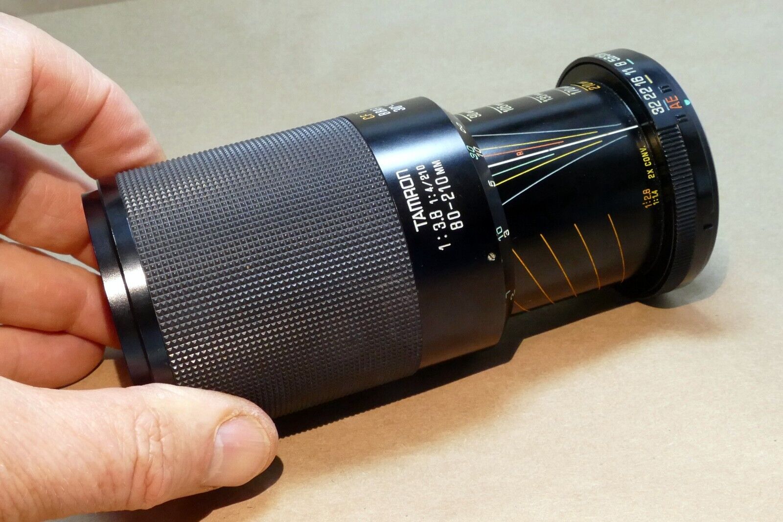 Tamron Adaptall 2 80-210mm f3.8-4 lens (missing Adaptall 2 mount)