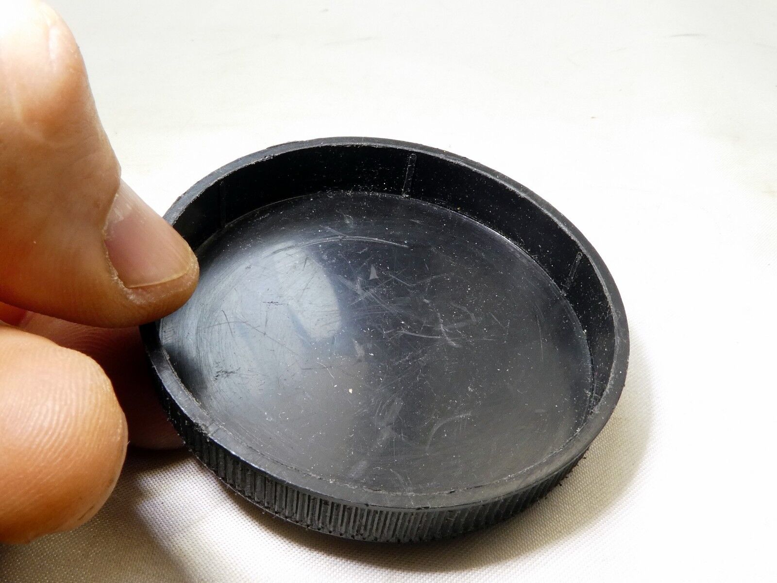 ALPEX front lens cap slip on type plastic 57mm  vintage