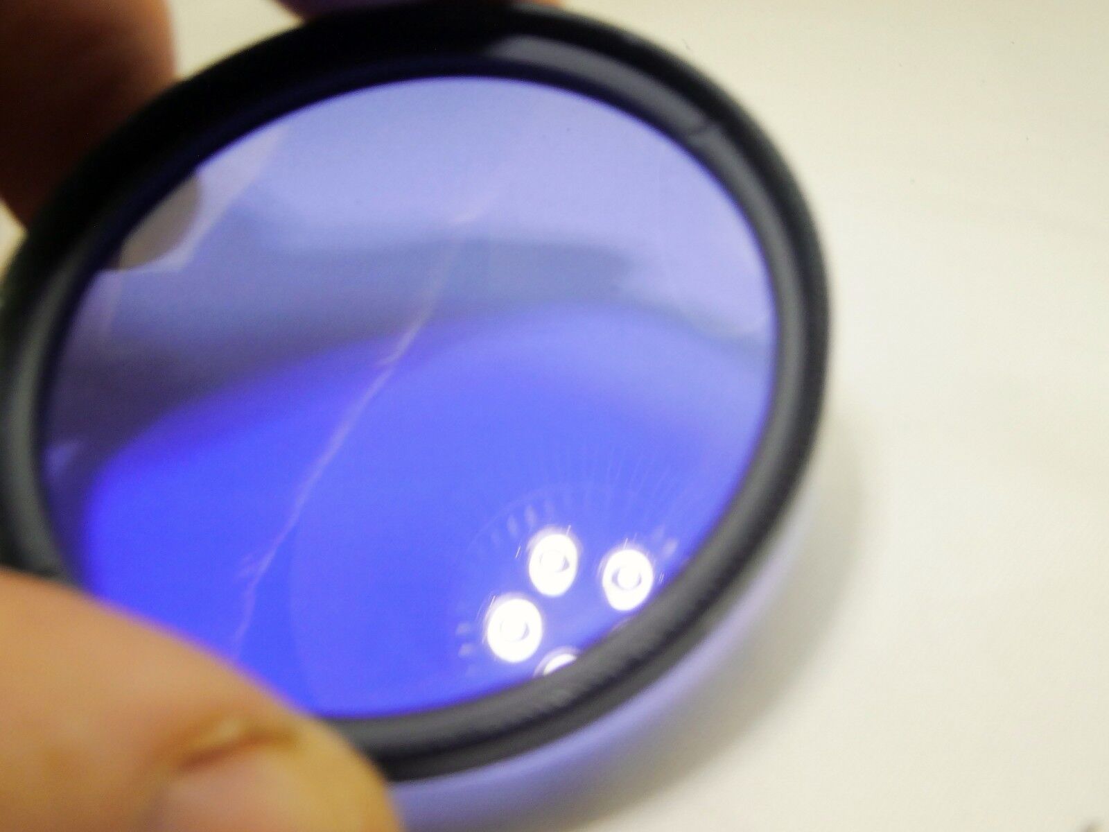 Tiffen 80B Dark Blue 55mm Lens Filter Made in USA