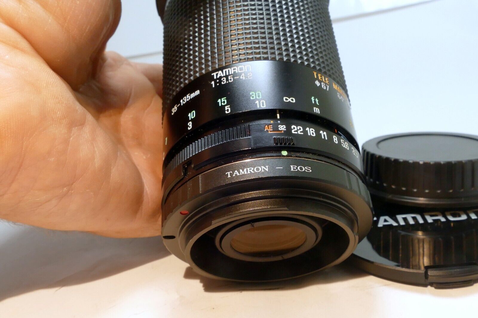 Tamron 35-135mm f3.5-4.2 Adaptall Lens with Canon EOS EF mount for Digital Rebel