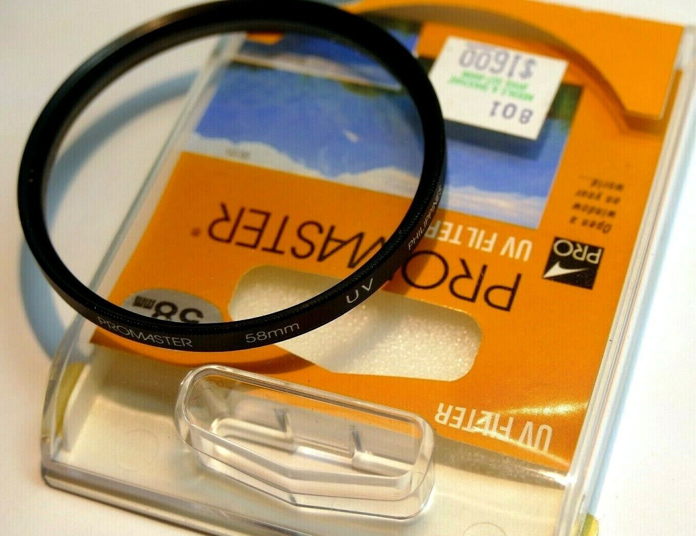 Promaster 58mm UV Haze Glass Filter made in Philippines