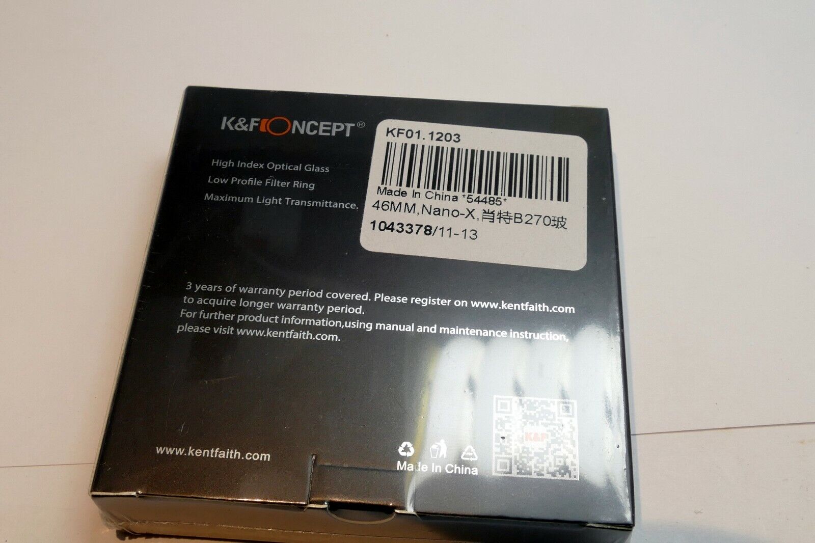 46mm K&F Nano X PRO XMC UV  Lens Filter  protection   new