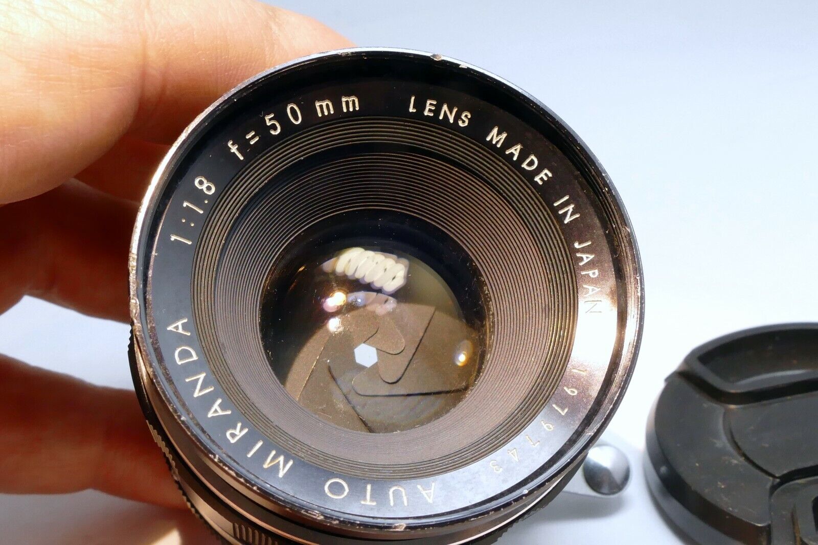 Miranda 50mm f1.8 Prime Lens  w/ fungus spots - AS IS but works