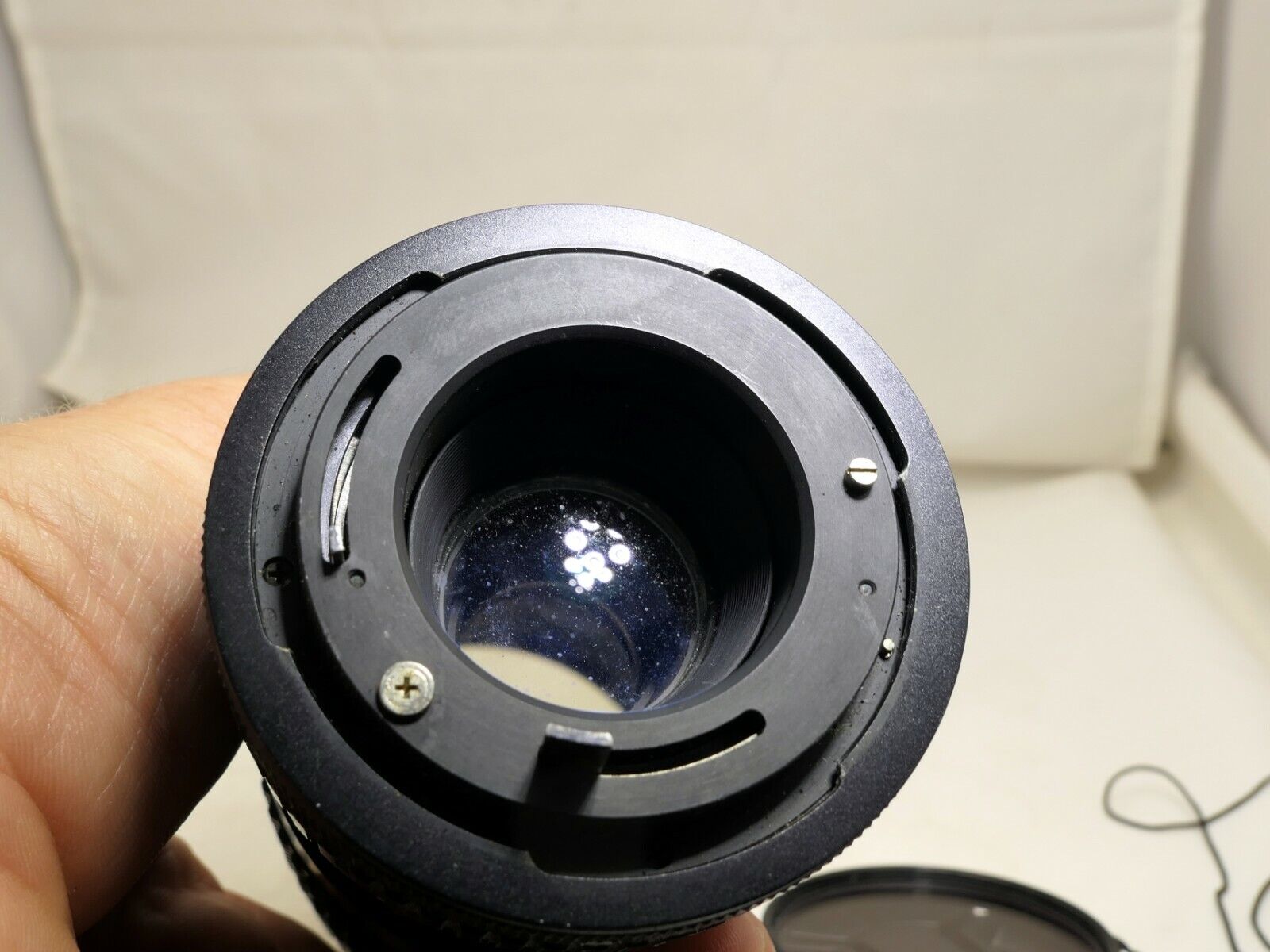 Star D 80-200mm f3.9 Manual Lens for Canon AE-1 with some fungus webbing inside