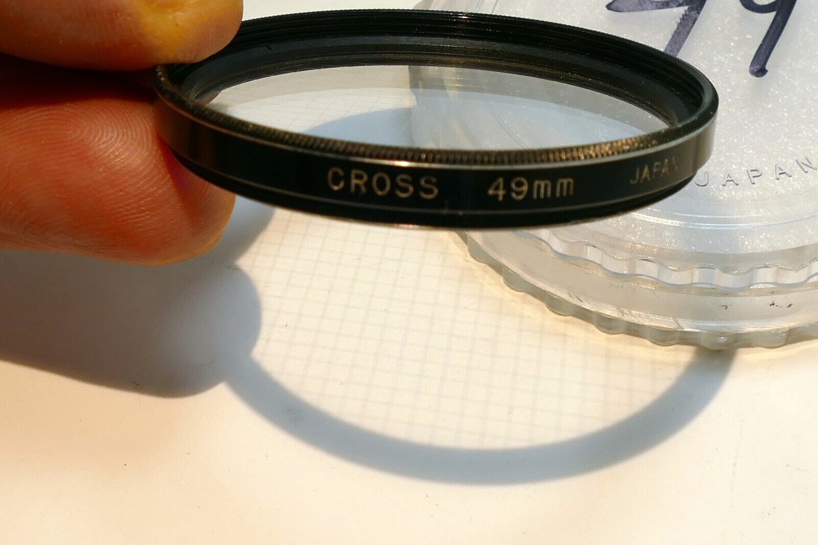 49mm Cross Screen 4 point CS 1mm Filter - excellent condition