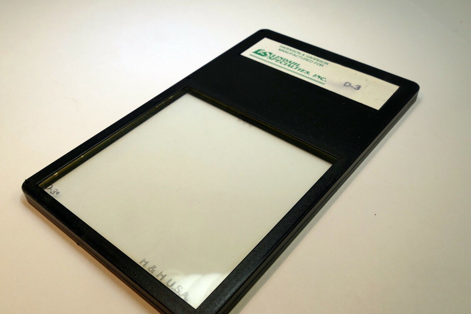 LINDAHL DIFFUSION D #3 Drop in Lens Filter square 3X3" Portraiture Focus H&H