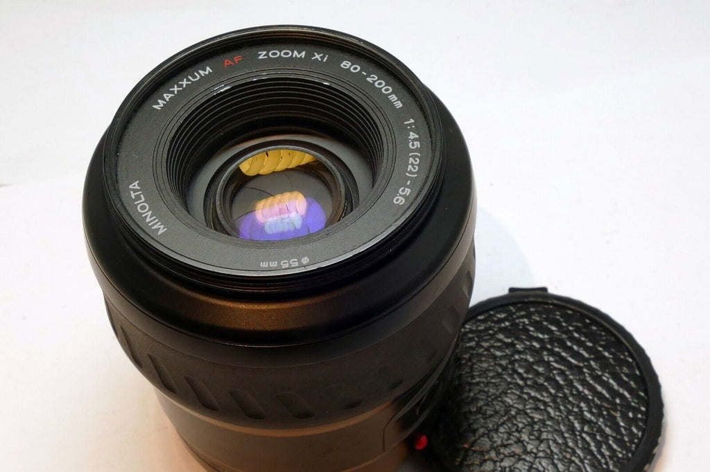 Minolta Maxxum 80-200mm f4.5-5.6 AF Lens For α37 α58 α68 - With Noisy AF Focus