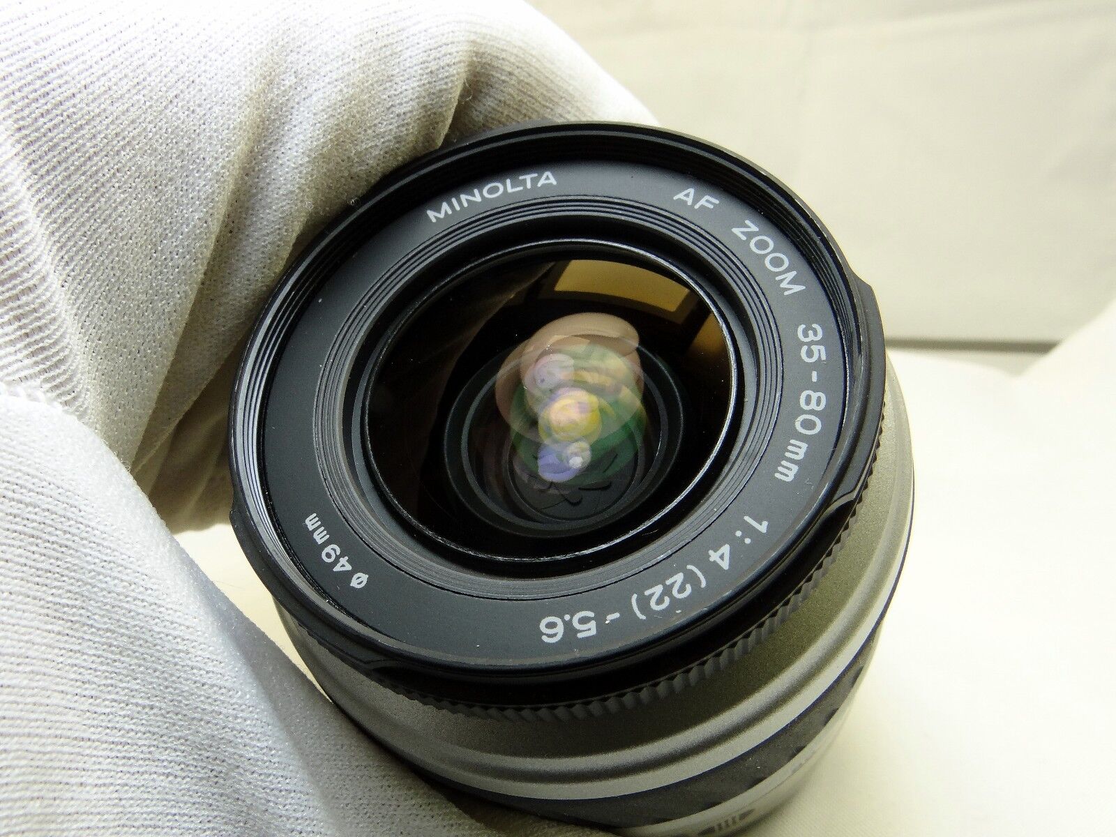 Minolta 35-80mm f4-5.6 Lens Maxxum AF inop - Parts or Repair AS IS