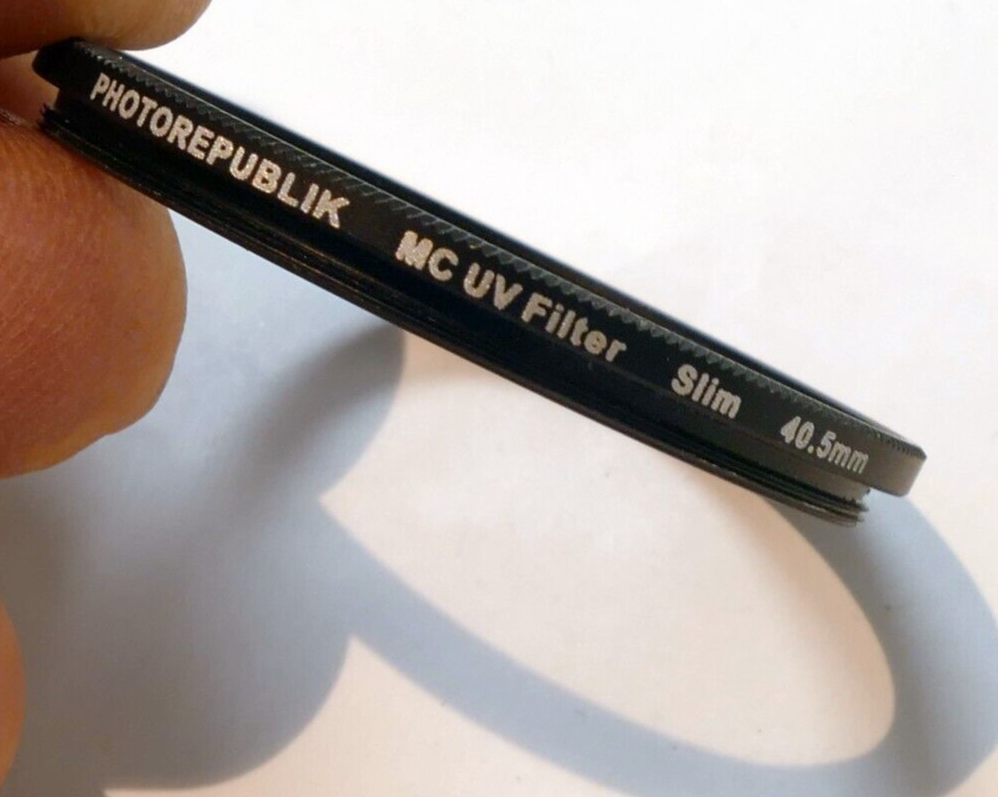 Photorepublik 40.5mm MC UV Lens Filter Multi-Coated slim wide angle low profile