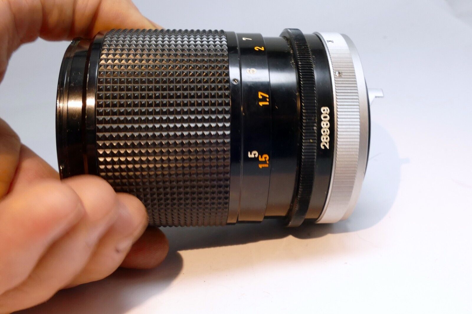 Canon 13mm f3.5 SC FD Lens for manual focus telephoto -   Aperture stuck AS IS