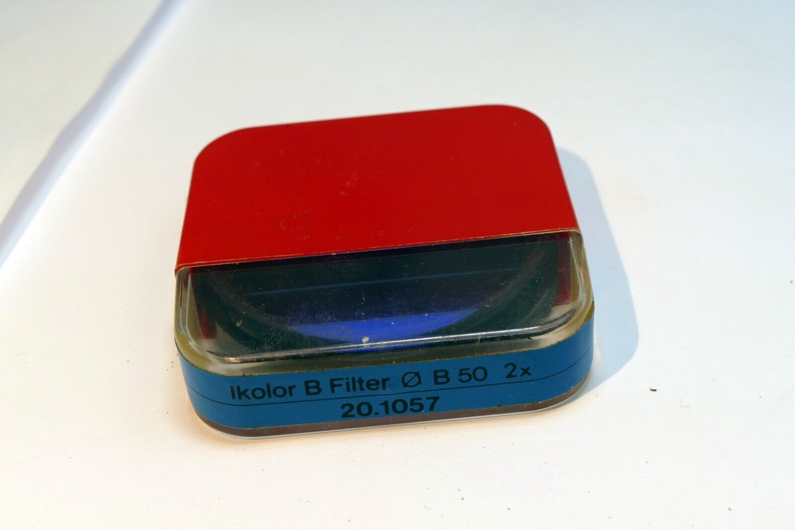 Carl Zeiss Ikon Ikolor B Filter B 50 2X 20.1057 Contarex Ultron 50mm Blue 80B C4