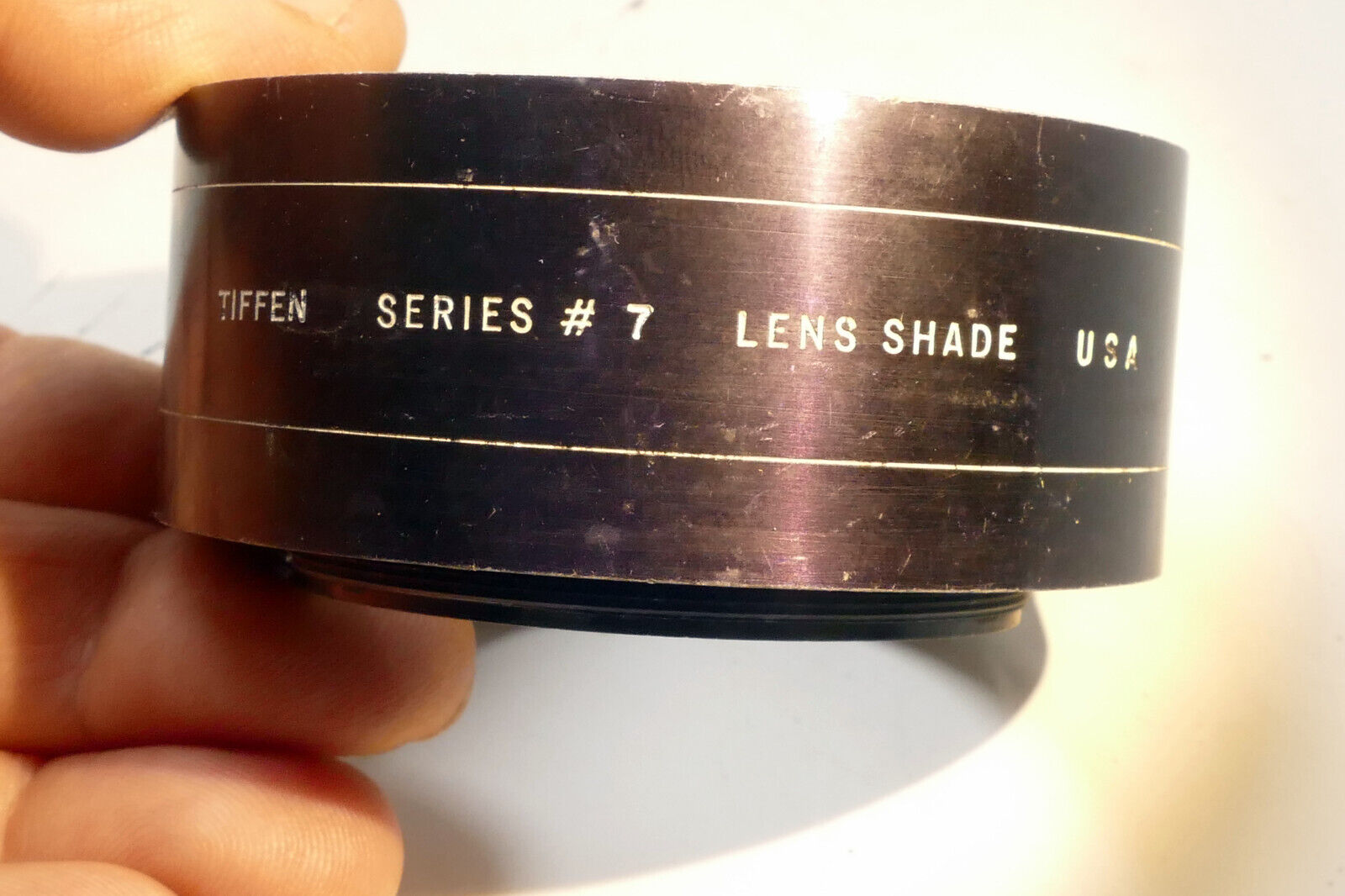 Tiffen Series 7 VII Lens Hood / Shade Metal threaded 54mm