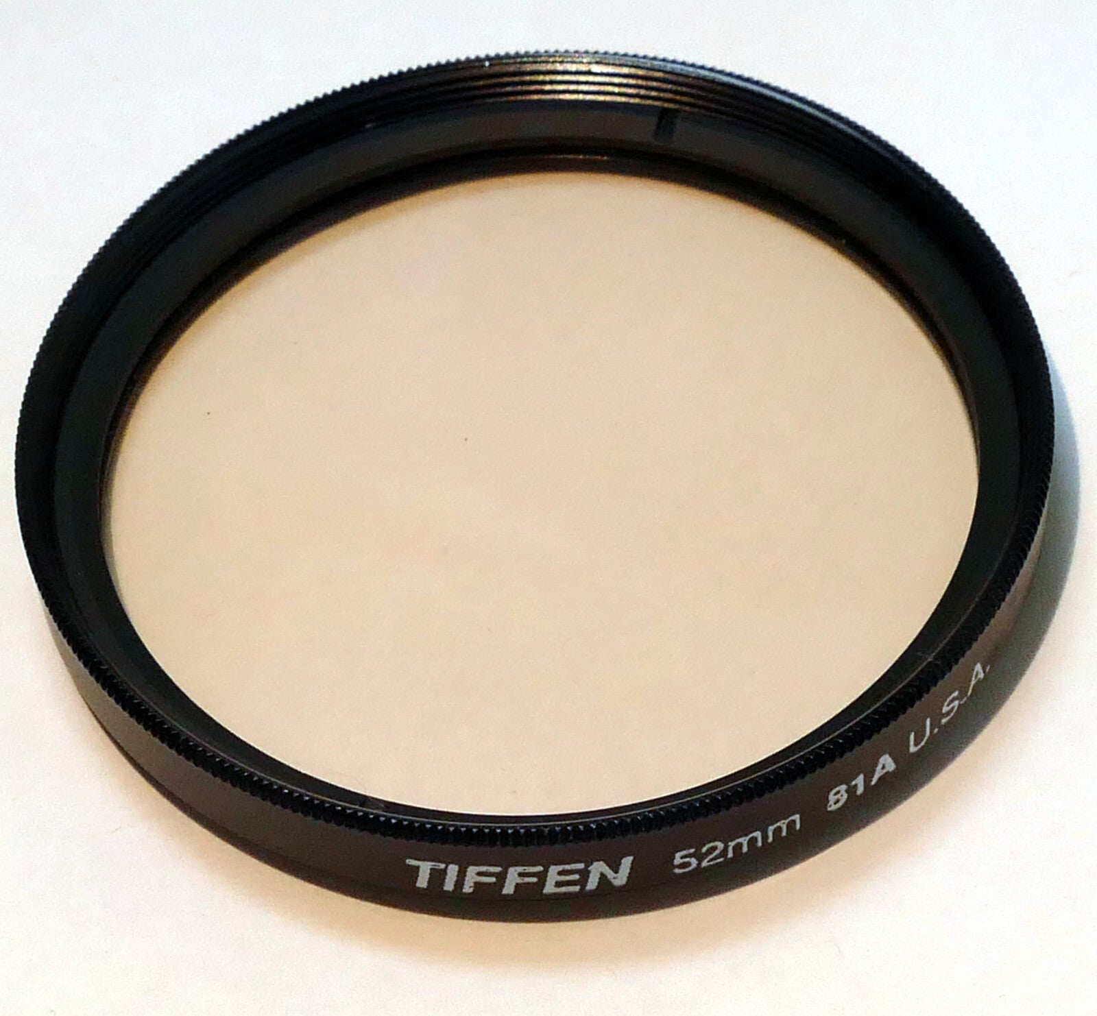 TIFFEN 52mm Filter 81A made in USA 50mm f1.4 nFD