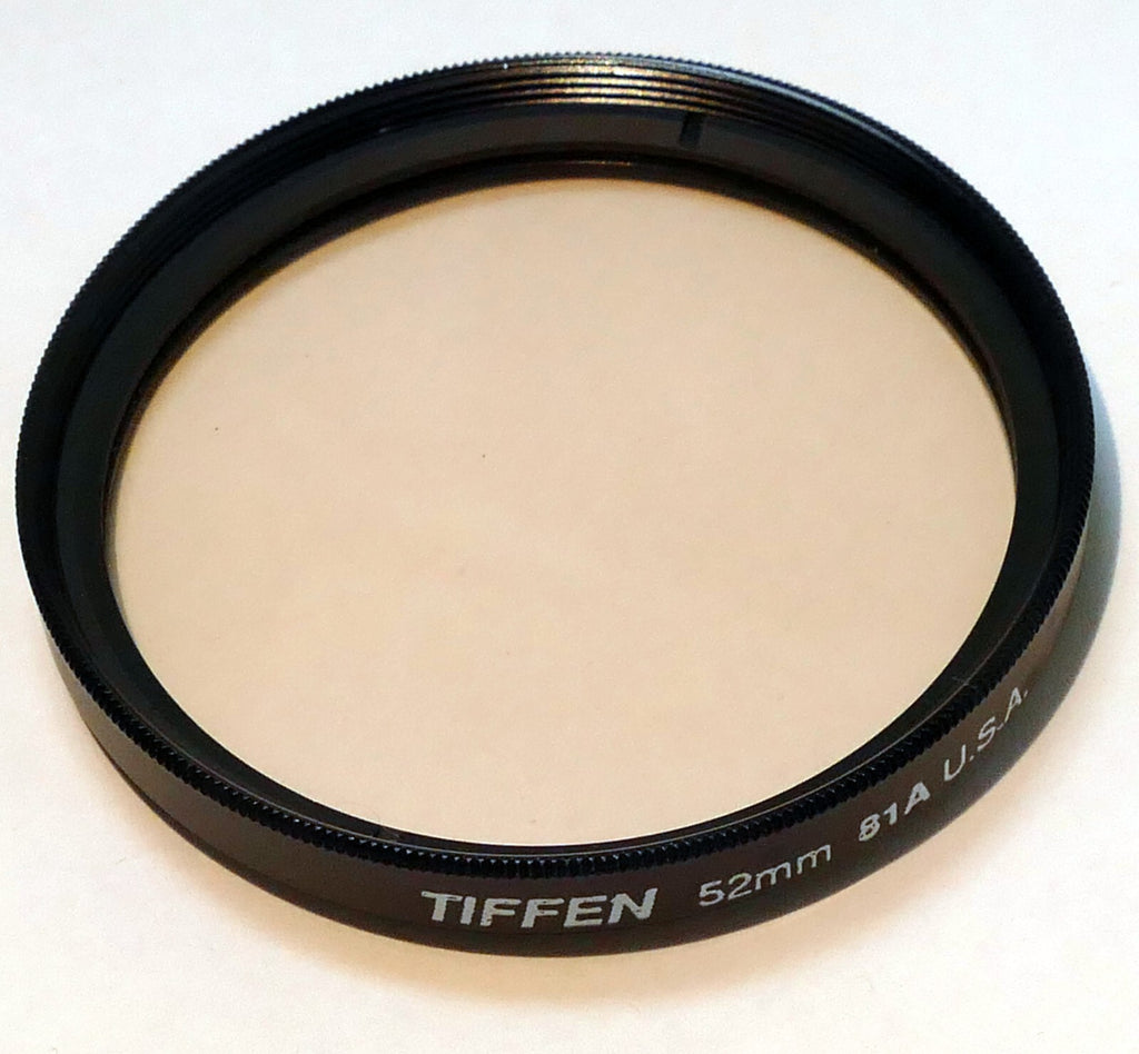 TIFFEN 52mm Filter 81A made in USA 50mm f1.4 nFD