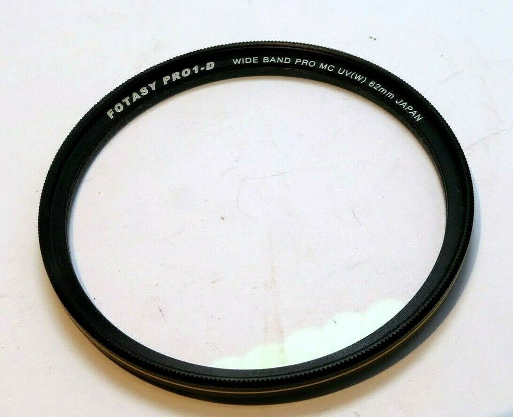Fotasy PRO1-D Wide Bank UV MC 62mm  Filter Lens slim design wide angle