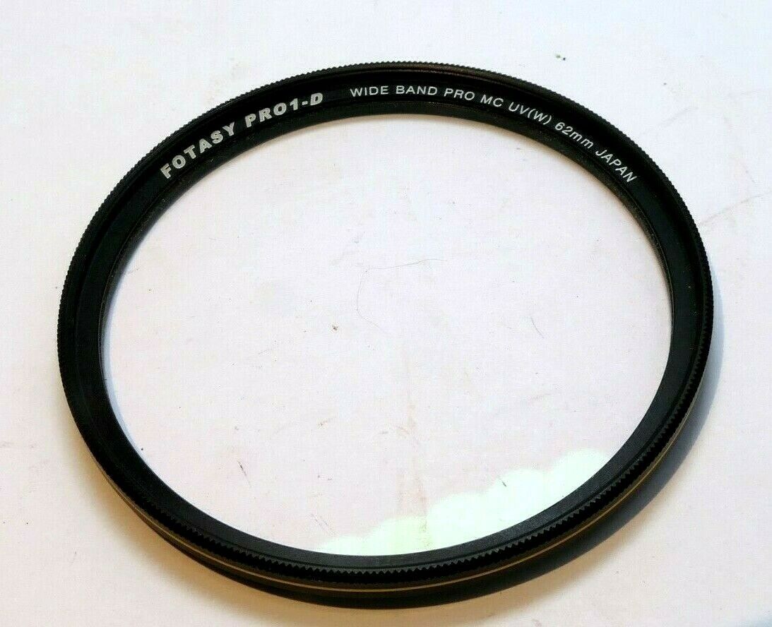 Fotasy PRO1-D Wide Bank UV MC 62mm  Filter Lens slim design wide angle
