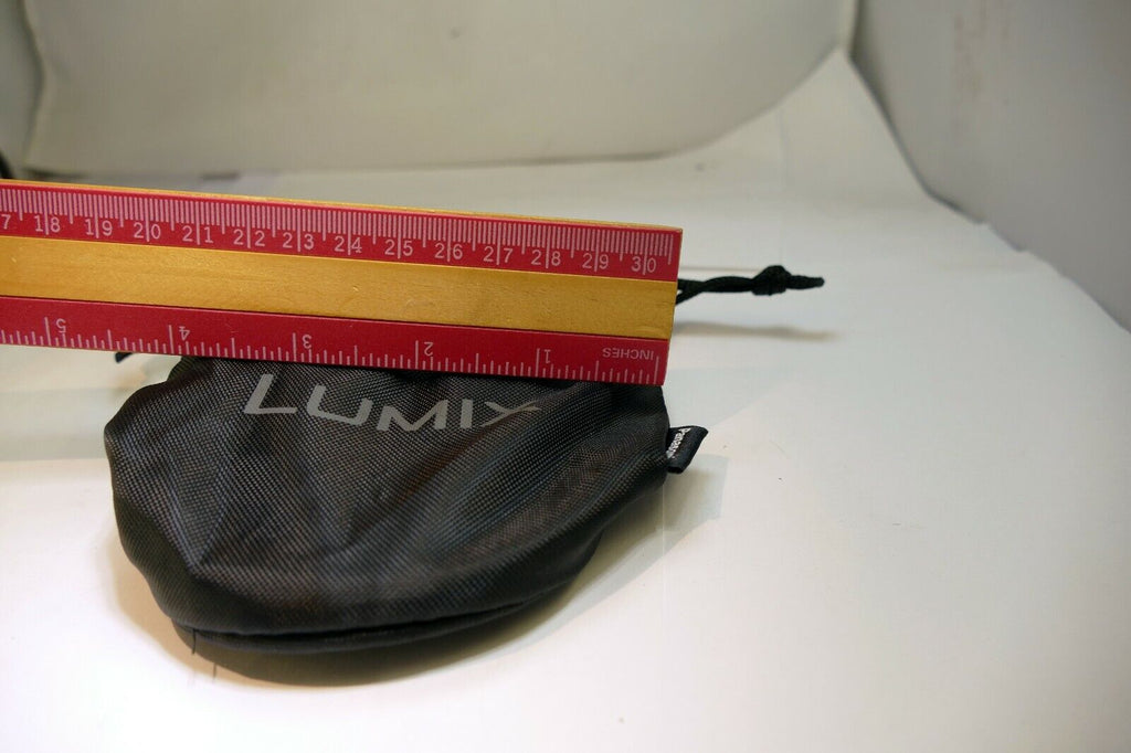 Panasonic Lumix canvas Lens Pouch Case 4x4" for ED 14-150mm