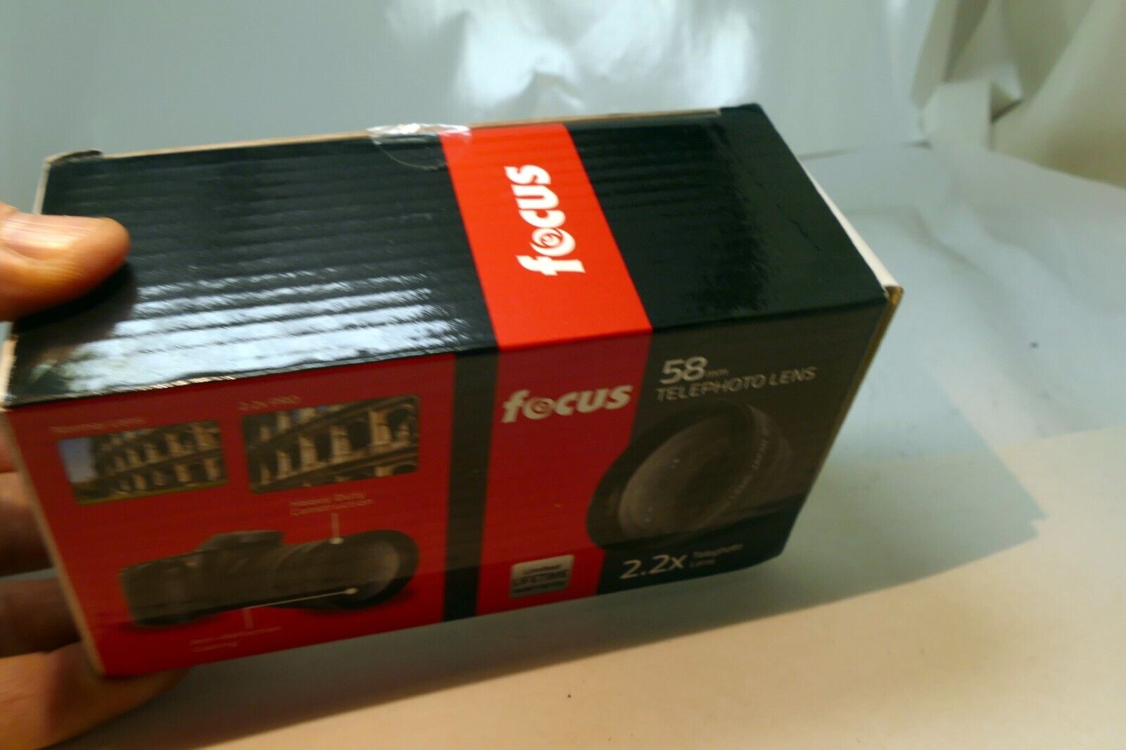 Focus HD  0.43X & 2.2X Tele AUX Wide angle 58mm Lens for 18-55mm IS EF