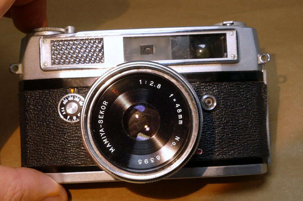 Mamiya Ruby Standard Rangefinder Camera 48mm f2.8 T Sekor Lens 35mm 1962